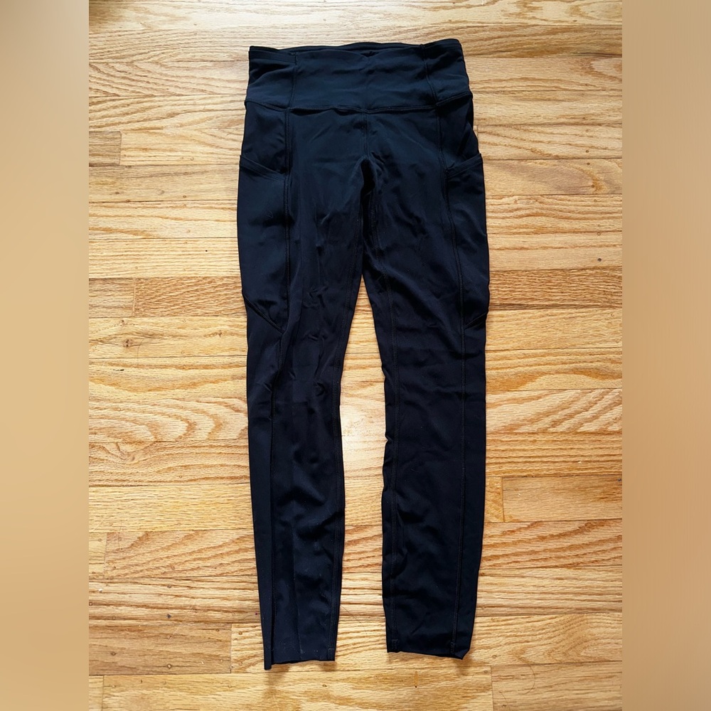Lululemon Fast and Free High-Rise Crop 23" Pockets